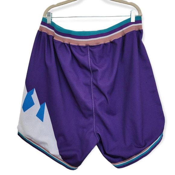 NBA Reebok Team Issued Apparel Utah Jazz Pro Cut Purple 2002-2003 Sz 46 - Picture 3 of 8